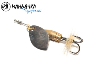 Блесна Маньячка Суприма №1 1,5г черная